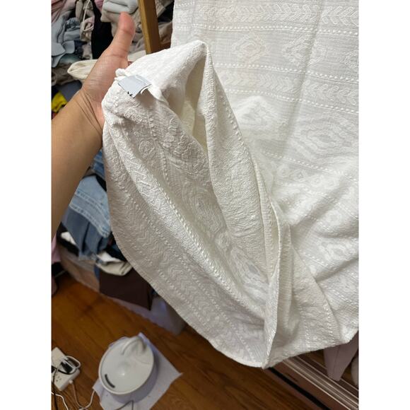 Madewell Embroidered Cannes Coverup Tunic Dress Size White Small - Picture 9 of 11